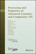 Cover: Processing and Properties of Advanced Ceramics and Composites VII - Ceramic Transactions, Volume 252 - Wiley