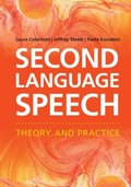 Cover: Second Language Speech - Cambridge University Press
