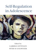 Cover: Self-Regulation in Adolescence - Cambridge University Press