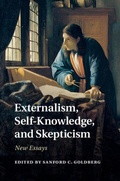 Cover: Externalism, Self-Knowledge, and Skepticism - Cambridge University Press