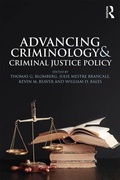 Cover: Advancing Criminology and Criminal Justice Policy - Routledge