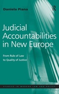 Cover: Judicial Accountabilities in New Europe - Routledge