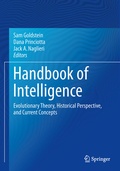 Cover: Handbook of Intelligence - Springer