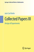 Cover: Collected Papers III - Springer