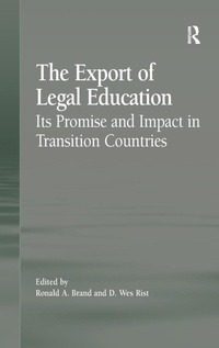 Abbildung von: The Export of Legal Education - Routledge