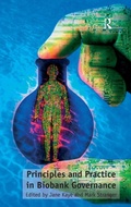 Cover: Principles and Practice in Biobank Governance - Routledge