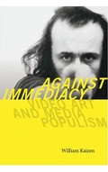 Cover: Against Immediacy - Dartmouth College Press