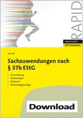 Cover: Sachzuwendungen nach &sect; 37b EStG - NWB