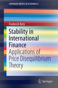 Cover: Stability in International Finance - Springer