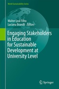 Cover: Engaging Stakeholders in Education for Sustainable Development at University Level - Springer