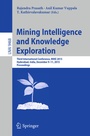 Cover: Mining Intelligence and Knowledge Exploration - Springer