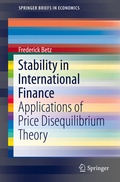 Cover: Stability in International Finance - Springer