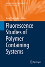 Cover: Fluorescence Studies of Polymer Containing Systems - Springer