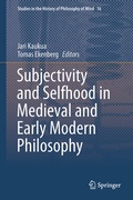Cover: Subjectivity and Selfhood in Medieval and Early Modern Philosophy - Springer