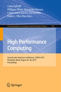 Cover: High Performance Computing - Springer