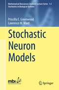Cover: Stochastic Neuron Models - Springer