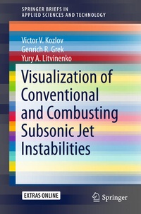 Enlarge image Cover: Visualization of Conventional and Combusting Subsonic Jet Instabilities - Springer