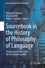 Cover: Sourcebook in the History of Philosophy of Language - Springer