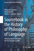 Cover: Sourcebook in the History of Philosophy of Language - Springer