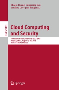 Abbildung von: Cloud Computing and Security - Springer