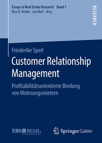 Enlarge image Cover: Customer Relationship Management - Springer Gabler