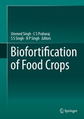 Cover: Biofortification of Food Crops - Springer