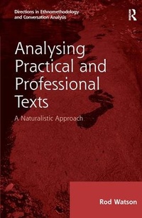 Enlarge image Cover: Analysing Practical and Professional Texts - Routledge