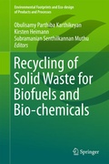 Cover: Recycling of Solid Waste for Biofuels and Bio-chemicals - Springer