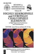 Cover: Highly Siderophile and Strongly Chalcophile Elements in High-Temperature Geochemistry and Cosmochemistry - De Gruyter