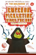 Cover: Emperor Pickletine Rides the Bus (Origami Yoda #6) - Amulet Books