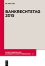 Cover: Bankrechtstag 2015 - De Gruyter