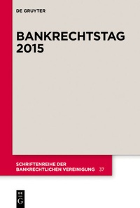 Abbildung von: Bankrechtstag 2015 - De Gruyter