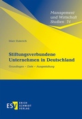 Cover: Stiftungsverbundene Unternehmen in Deutschland - Erich Schmidt Verlag