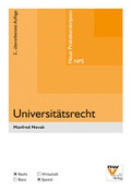 Cover: Universit&auml;tsrecht - NWV im Verlag &Ouml;sterreich GmbH