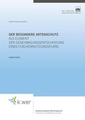 Abbildung von: Der besondere Artenschutz als Element der Genehmigungsentscheidung eines Flächennutzungsplans - Berliner Wissenschafts-Verlag