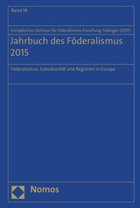 Bild: Jahrbuch des Föderalismus 2015 - Nomos