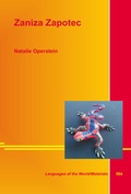 Cover: Zaniza Zapotec - LINCOM GmbH