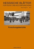 Cover: Forschungsberichte - Jonas Verlag