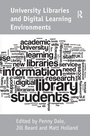Cover: University Libraries and Digital Learning Environments - Routledge