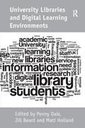 Cover: University Libraries and Digital Learning Environments - Routledge