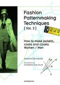 Cover: FASHION PATTERNMAKING TECHNIQUES [ Vol . 3 ] - promopress