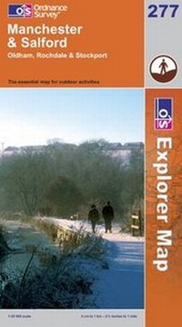 Abbildung von: Manchester and Salford - Ordnance Survey