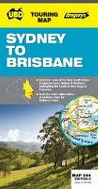 Abbildung von: Sydney to Brisbane Map 244 - UBD Gregory's