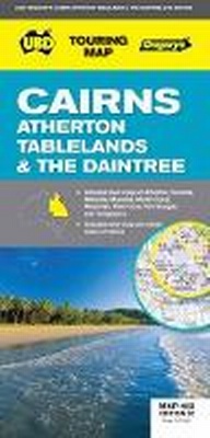 Abbildung von: Cairns, Atherton Tablelands & the Daintree Map 482 30th ed - UBD Gregory's