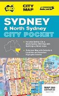 Abbildung von: Sydney & North Sydney City Pocket Map 260 20th ed - UBD Gregory's