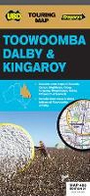 Abbildung von: Toowoomba Dalby & Kingaroy Map 488 27th ed - UBD Gregory's