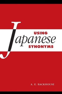 Abbildung von: Using Japanese Synonyms - Cambridge University Press