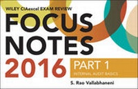 Abbildung von: Wiley CIAexcel Exam Review 2016 Focus Notes - Wiley