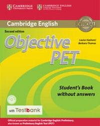 Enlarge image Cover: Objective PET Student's Book without Answers with CD-ROM with Testbank - Cambridge University Press