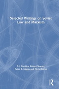 Cover: Selected Writings on Soviet Law and Marxism - Routledge